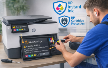 Чому HP блокує роботу картриджів?