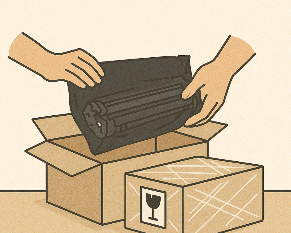 📦 Як ми пакуємо картриджі