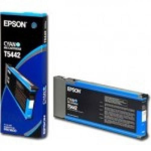 Картридж T544200 голубой Epson (C13T544200)