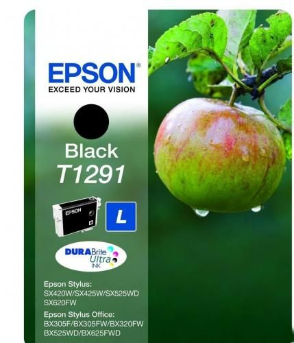 Картридж T12914 380 л, черный Epson (C13T12914011/C13T12914012)
