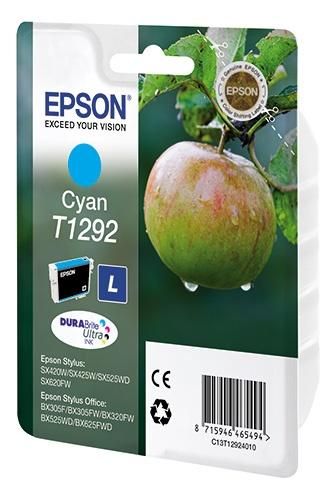 Картридж T12924 445 л, голубой Epson (C13T12924011/C13T12924012)