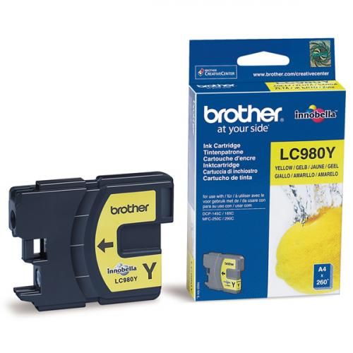 Картридж LC980Y жовтий Brother