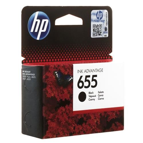 Картридж №655 550 л, черный HP (CZ109AE)