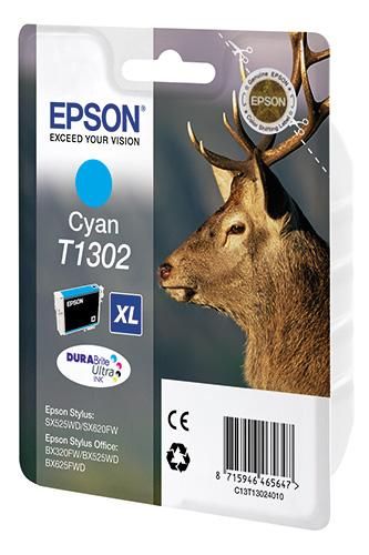 Картридж T13024 XL голубой Epson (C13T1302410/C13T13024012)