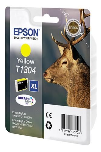 Картридж T13044 XL желтый Epson (C13T1304410/C13T13044012)