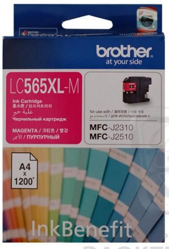 Картридж LC565XLM пурпурный Brother (LC565XLM)