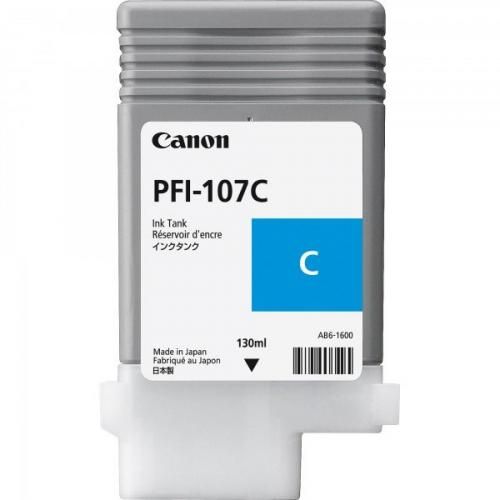Картридж PFI-107 130 мл, голубой Canon (6706B001)