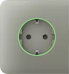Бічна панель для вбудованої розетки Ajax SideCover (smart) Olive