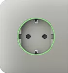 Бічна панель для вбудованої розетки Ajax SideCover (smart) Oyster