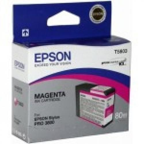 Картридж T580300 пурпурный Epson (C13T580300)