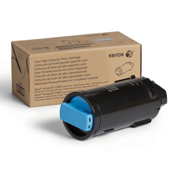 Картридж оригинальный с заправкой Xerox 106R03912 / 106R03908 Cyan