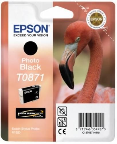 Картридж T087140 фото черный Epson (C13T08714010)