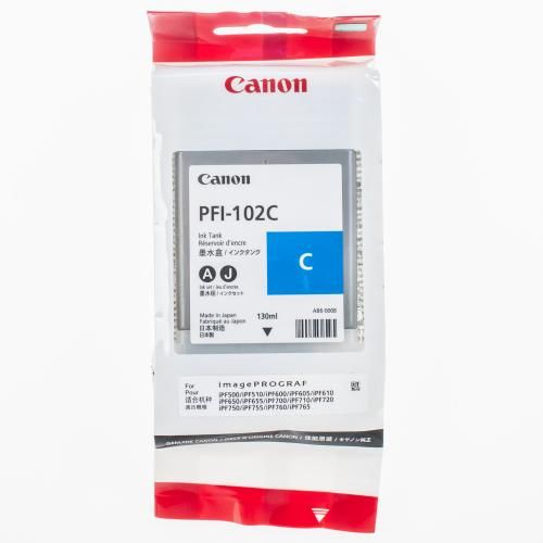 Картридж PFI-102 голубой Canon (0896B001)