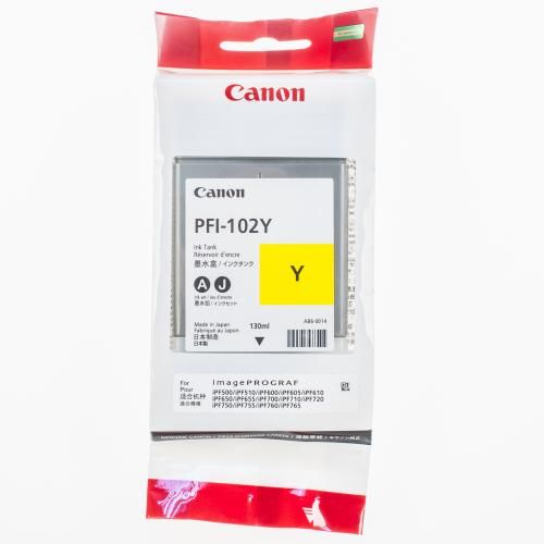 Картридж PFI-102 желтый Canon (0898B001)