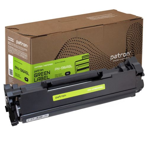 Картридж сумісний Green Label Patron для HP 136A (W1360A)
