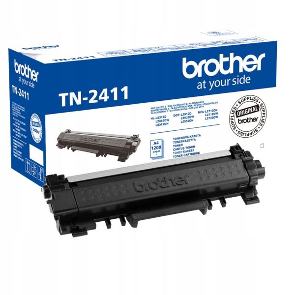 Картридж оригінальний з заправкою Brother TN-2411 / TN-2421 / TN-13 / TN-14