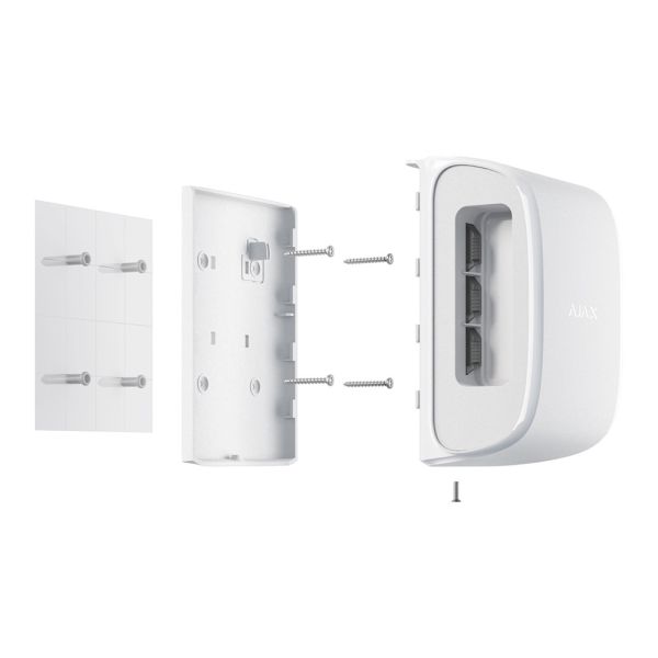 Крепежная панель SmartBracket для DualCurtain Outdoor белая