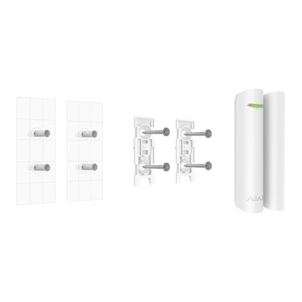 Кріпильна панель Ajax SmartBracket для великого магниту DoorProtect Black