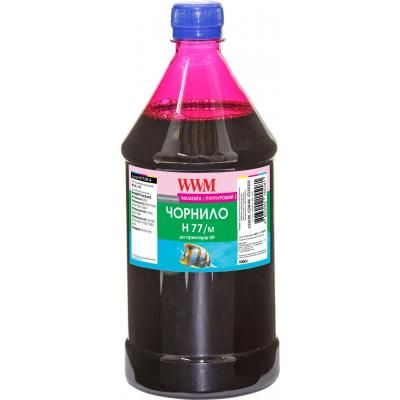 Чернила WWM для HP №177/85 1000г Magenta водорастворимая (H77/M-4)