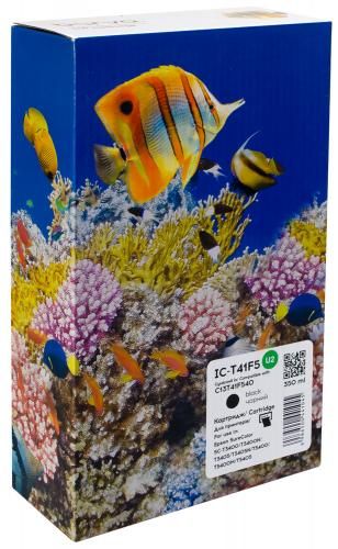 Картридж сумісний Epson T41F5 (C13T41F540) версія U1-U10, 350 мл, чорний Barva (IC-T41F5)