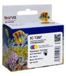 Картридж сумісний Epson 267 (C13T26704010) 200 арк, триколірний Barva (IC-T267)