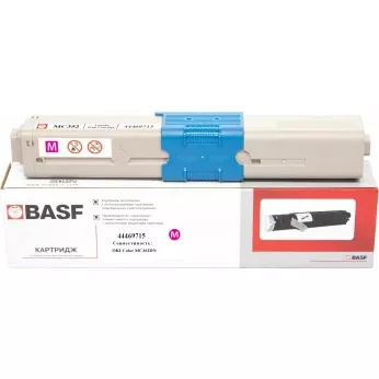 Картридж тон. BASF для OKI C310/330/510/530 аналог 44469715 Magenta ( 2000 ст.) (BASF-KT-MC352-44469715)