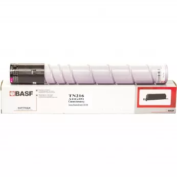 Картридж тон. BASF для Minolta Bizhub C220/TN216M аналог A11G351 Magenta ( 26000 ст.) (BASF-KT-TN216M)
