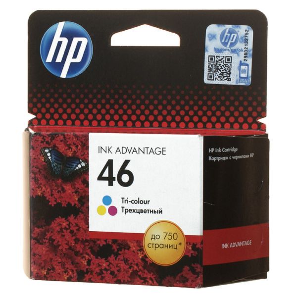 Картридж №46 Ultra Ink Advantage цветной HP (CZ638AE)