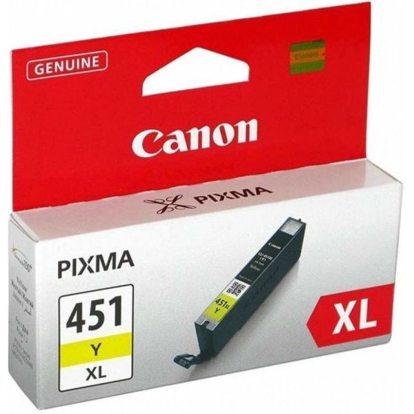 Картридж CLI-451Y XL 11 мл, желтый Canon (6475B001)