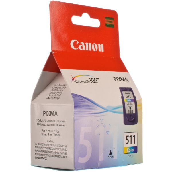 Картридж CL-511 цветной Canon (2972B001/2972B007)