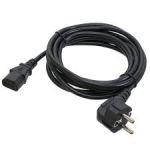 Кабель живлення ПК 3 м, 220v, CEE7/17-C13 PC-186, 3*0.75 мм Patron (PN-POW-30)