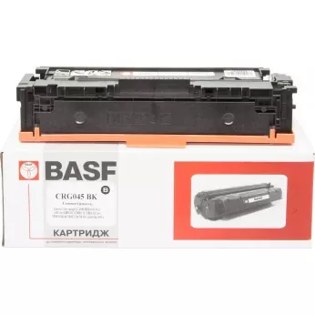 Картридж сумісний BASF для Canon 045 / HP 201A Black 