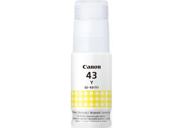 Контейнер с чернилами Canon для Pixma G540/640, GI-43 43 70 мл Yellow (4689C001)