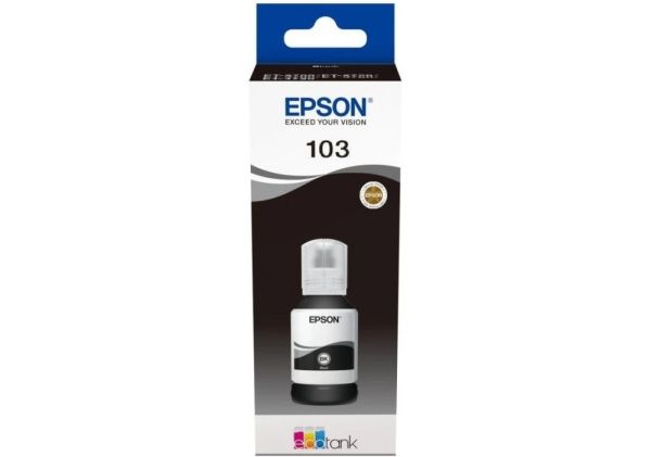 Чорнило 103 чорні, 65 мл Epson