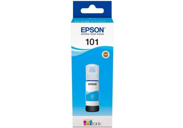 Контейнер із чорнилами Epson для L4150/4160 101 70мл Cyan (C13T03V24A)