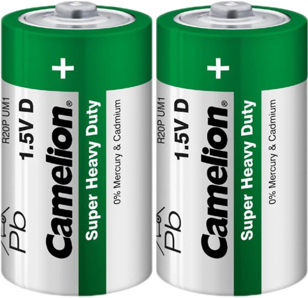 Батарейка «Camelion» R20P-SP2G um1 1.5V D