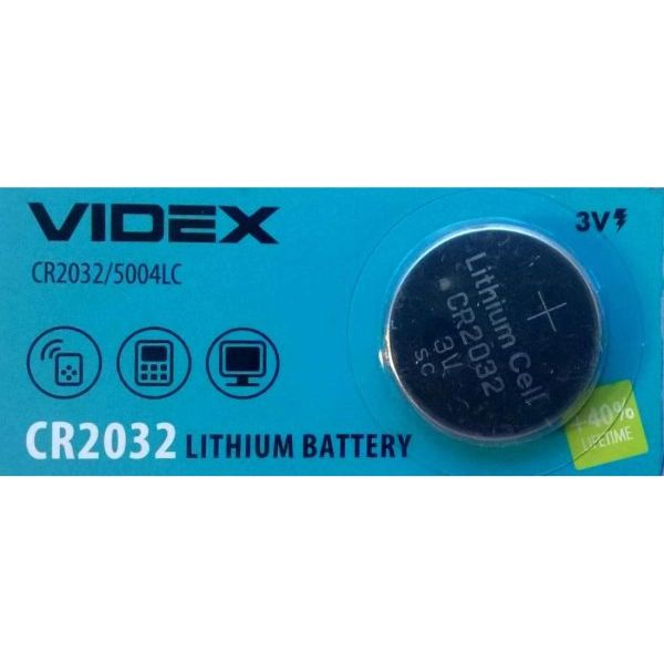 Батарейка «Videx» CR2032 / 5TB / 3V