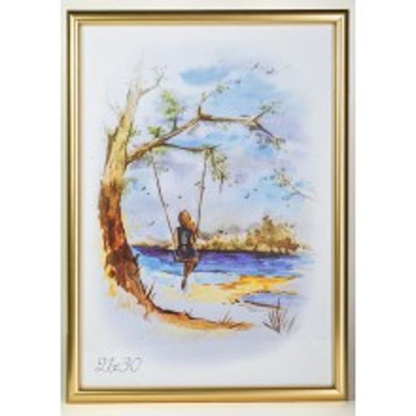 Рамка 21x30 Золото