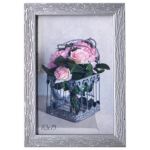 Рамка 10х15 Срібний рифлений DM1513-230