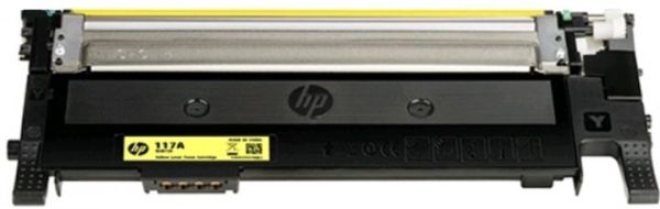 Тонер-картридж HP 117A (P-W2072A-Y) жовтий порожній