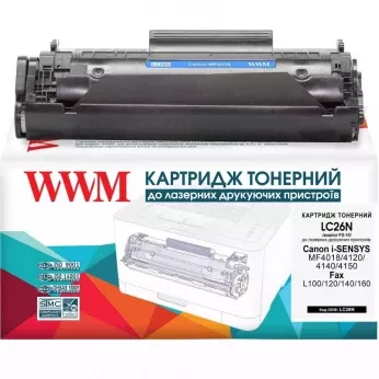 Картридж сумісний WWM для Canon  FX-10 Black