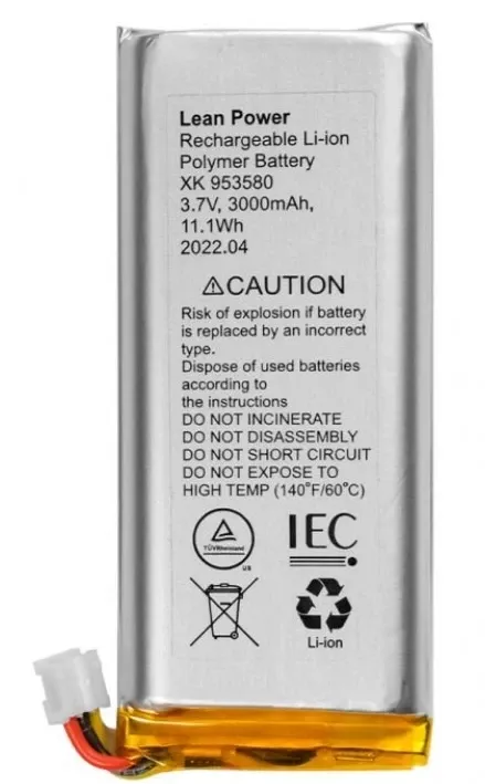 Аккумулятор Ajax для Hub 2 Plus, Rex 2 3,7V 3000mAh 11.1Wh (XK-953580)