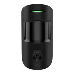 Бездротовий ІЧ датчик руху з функціями фотоверифікації тривог Ajax MotionCam S (PhOD) Black