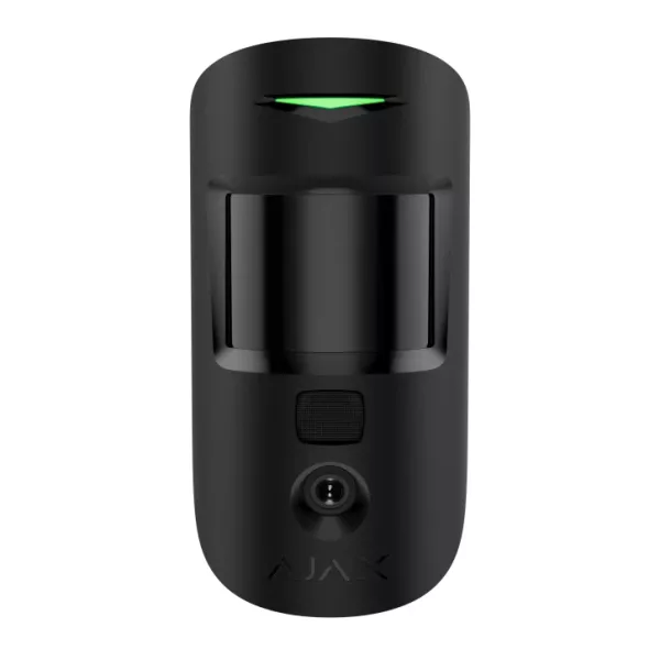 Беспроводной ИК датчик движения с функциями фотоверификации Ajax MotionCam S (PhOD) Black