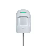 Проволочный датчик движения Ajax MotionProtect Plus Fibra White с дополнительным микроволновым сенсором. Проволочный датчик движения Ajax MotionProtect Plus Fibra White с дополнительным микроволновым сенсором.