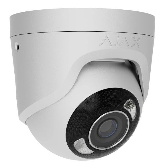 Дротова охоронна IP-камера Ajax TurretCam HL (8 Mp/4 mm) White (126267.197.WH1) Дротова охоронна IP-камера Ajax TurretCam HL (8 Mp/4 mm) White (126267.197.WH1)