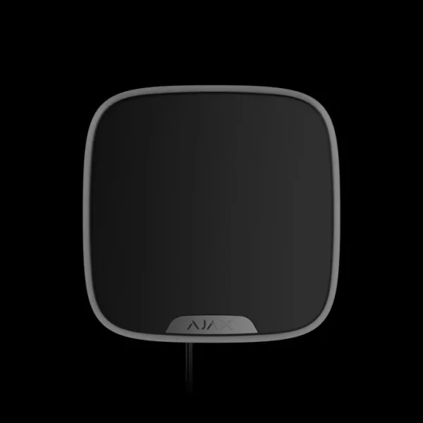 Проволочная сирена для брендированной лицевой панели Ajax StreetSiren DoubleDeck Fibra Black