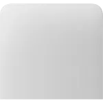 Бічна кнопка для одноклавішного вимикача Ajax SideButton (1-gang) vertical White