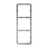 Рамка для 3-х вимикачів/розеток Ajax Frame (3 seats) vertical
