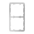 Рамка для двох вимикачів/розеток Ajax Frame (2 seats) vertical